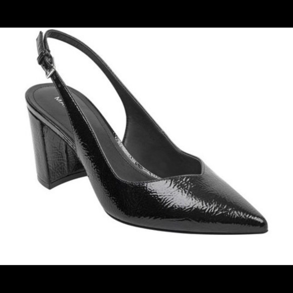 Marc Fisher Catling Patent Leather Sling